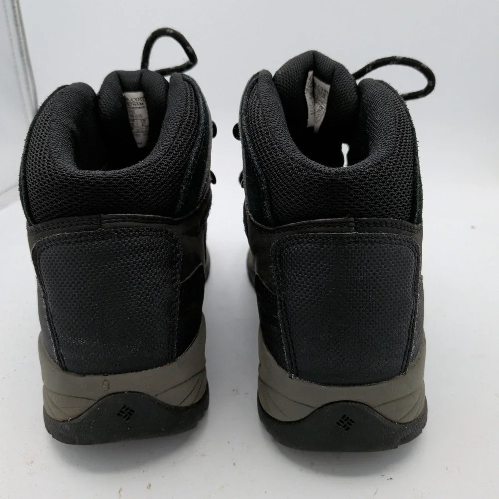 Columbia Mens Yoncalla Waterproof Hiking Boots Black YM5198-010 Size 9